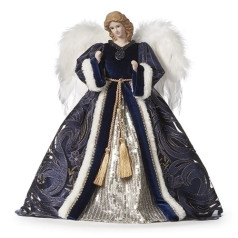 Navy Blue Angel Tree Topper - $59.99