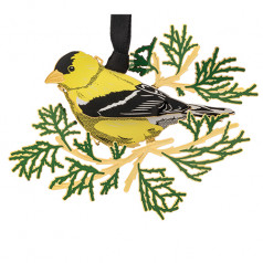 Solid Brass Goldfinch - $19.99