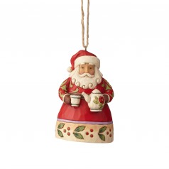 Tea Time Santa Ornament - $24.99