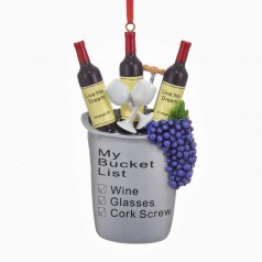Resin Wine "My Bucket List" - $8.99