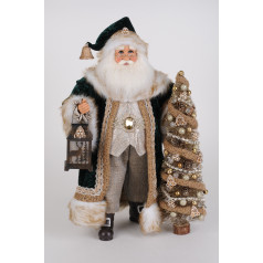 Lighted Emerald Woods Santa - $299.99