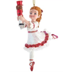 Clara with Red Nutcracker - $14.99