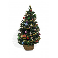 Lighted Decorated Tree - $72.00