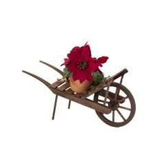 Poinsettia Wagon - $34.00