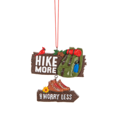 Hiking Ornament - $12.99