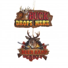  Deer Ornament, 2 asst. - $8.99 each