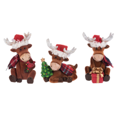 Merry Chris-Moose Figurines - $16.99 EACH