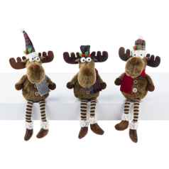 Merry Chris-Moose Shelfsitter with Legs - $12.99 EACH