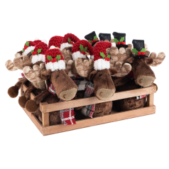 Merry Chris-Moos Stuffed Ornament - $10.99