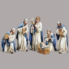 Navy 6 pc. Nativity Set - $159.99