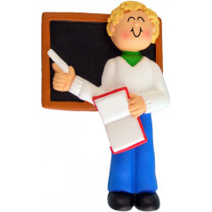 Blonde Male Teacher - $11.99 