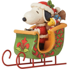 Snoopy & Woodstock One Dog Open Sleigh - $59.99