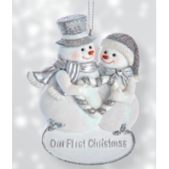 Our 1st Christmas Snowman - $11.99