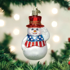Patriotic Snowman - $19.99