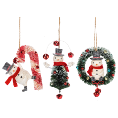 Snowman with Holiday Icon - $11.99 EACH