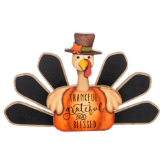 Thankful Turkey Figurine - $21.99