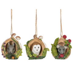 Woodland Animal Diorama - $12.99 each
