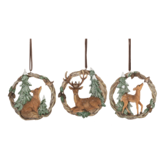 Woodland Animal in Wreath - Coming Soon